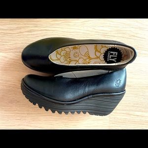 Fly London - Never Worn - Classic Black Wedge